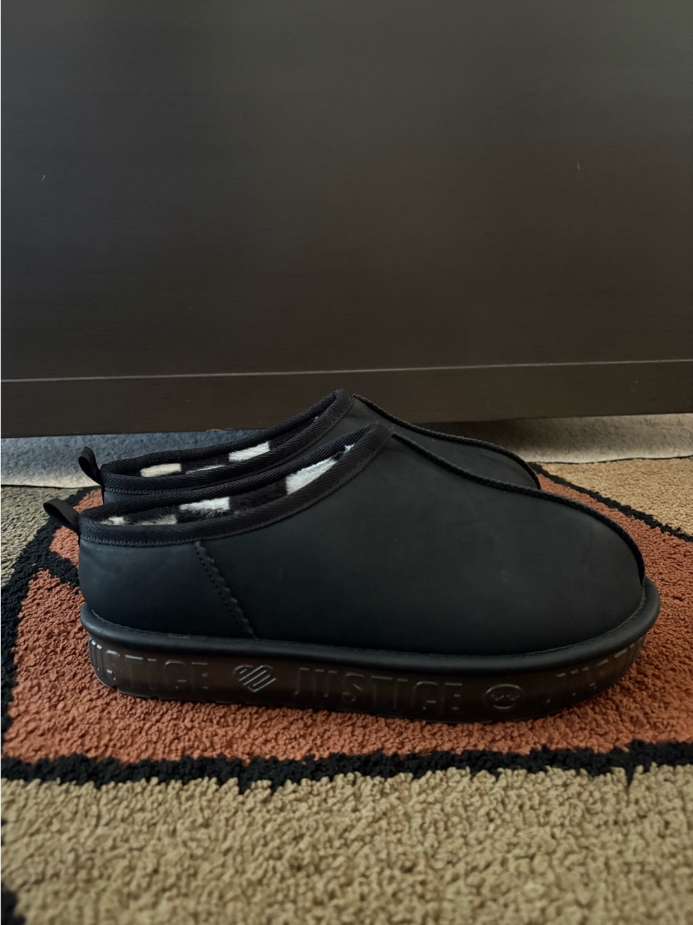 Justice loafer shoes